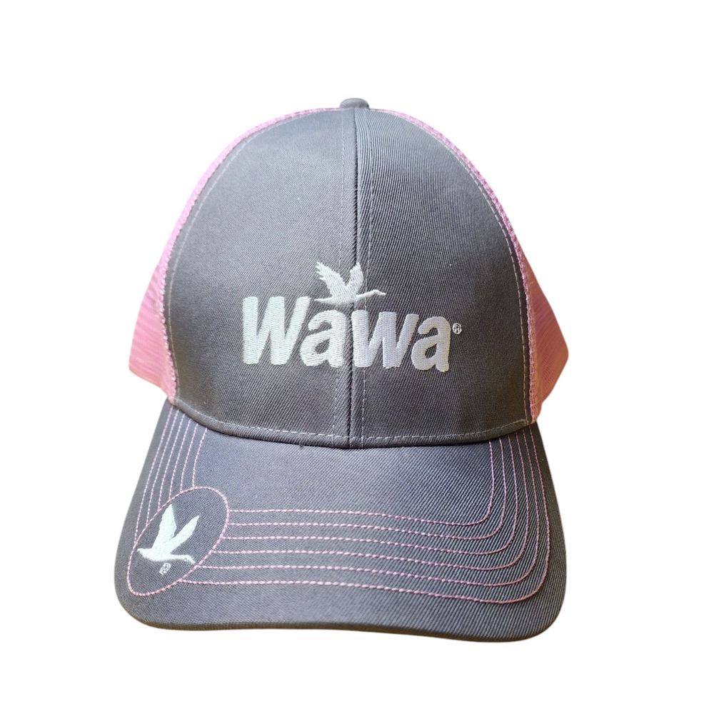 White Cap with Embroidered Design - Picture 4 of 5